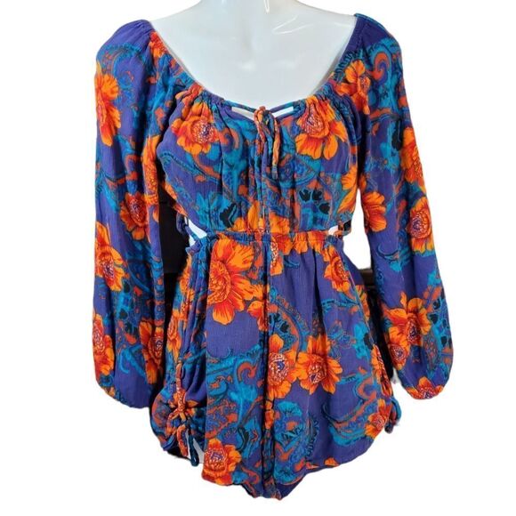 BILLABONG bright cut-out romper 6 - Picture 2 of 10